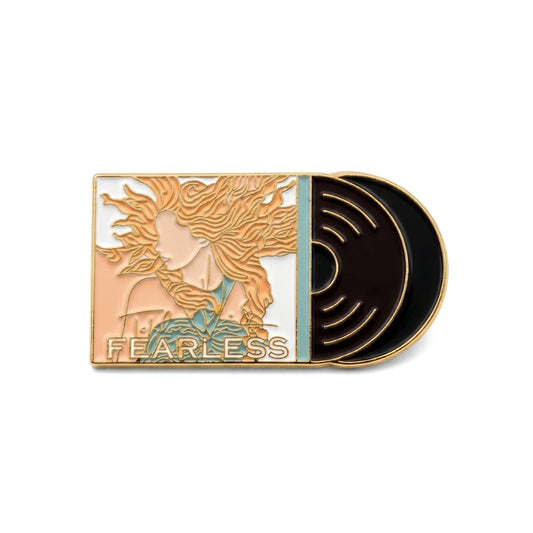 Fearless Album Vinyl | Collectible Pin
