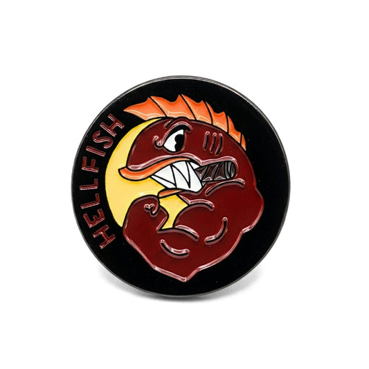 Fighting Hellfish | Collectible Pin