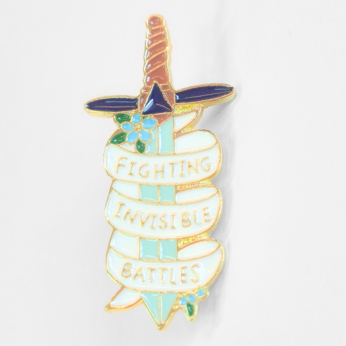 Fighting Invisible Battles | Collectible Pin