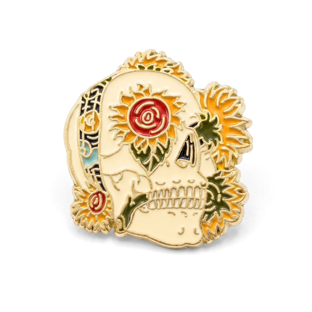 Floral Skull | Collectible Pin