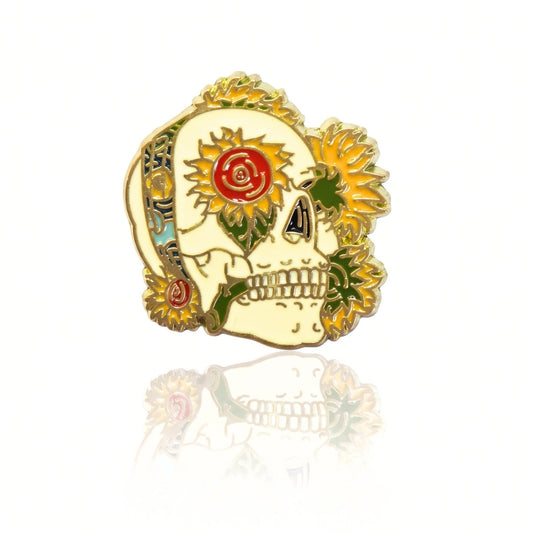 Floral Skull | Collectible Pin