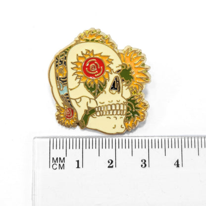 Floral Skull | Collectible Pin