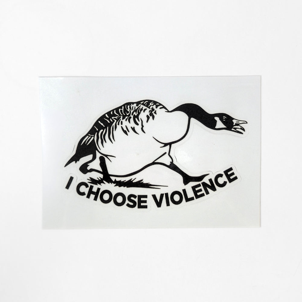 Friendly Canada Goose | Vinyl Sticker