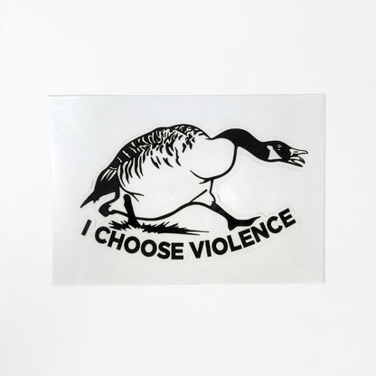 Friendly Canada Goose | Vinyl Sticker