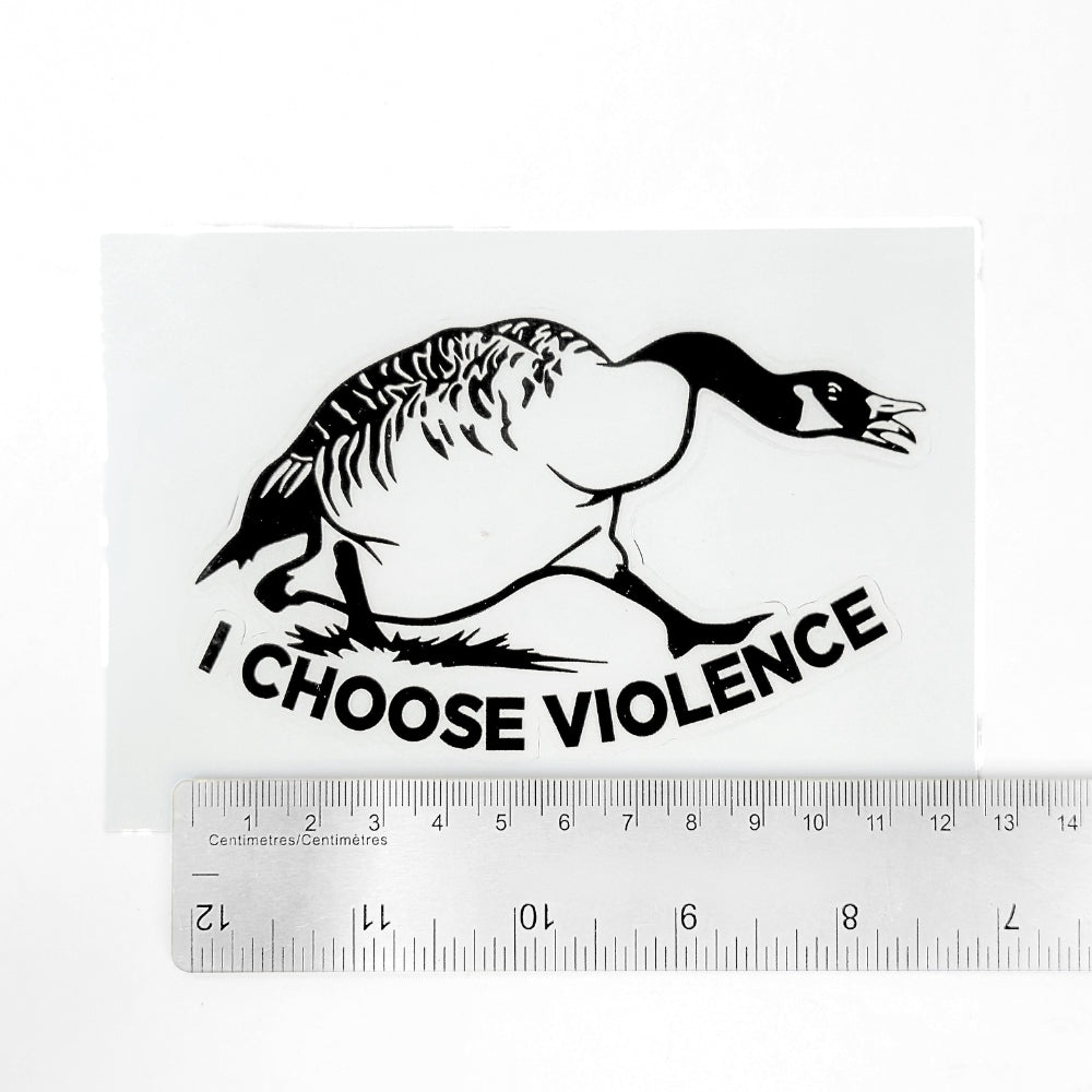 Friendly Canada Goose | Vinyl Sticker