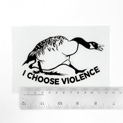 Friendly Canada Goose | Vinyl Sticker