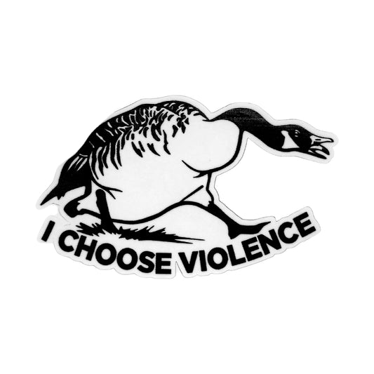 Friendly Canada Goose | Vinyl Sticker