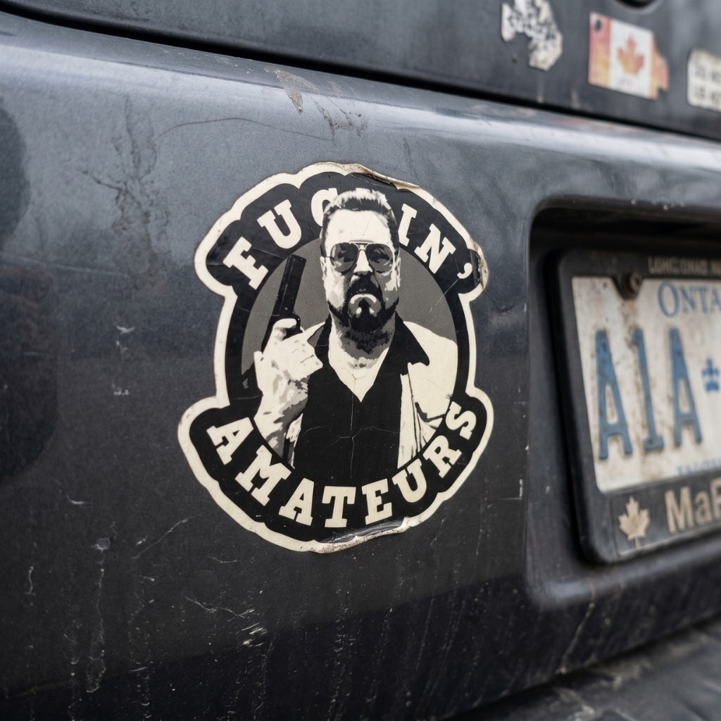 Fuc*in' Amateurs | Vinyl Sticker