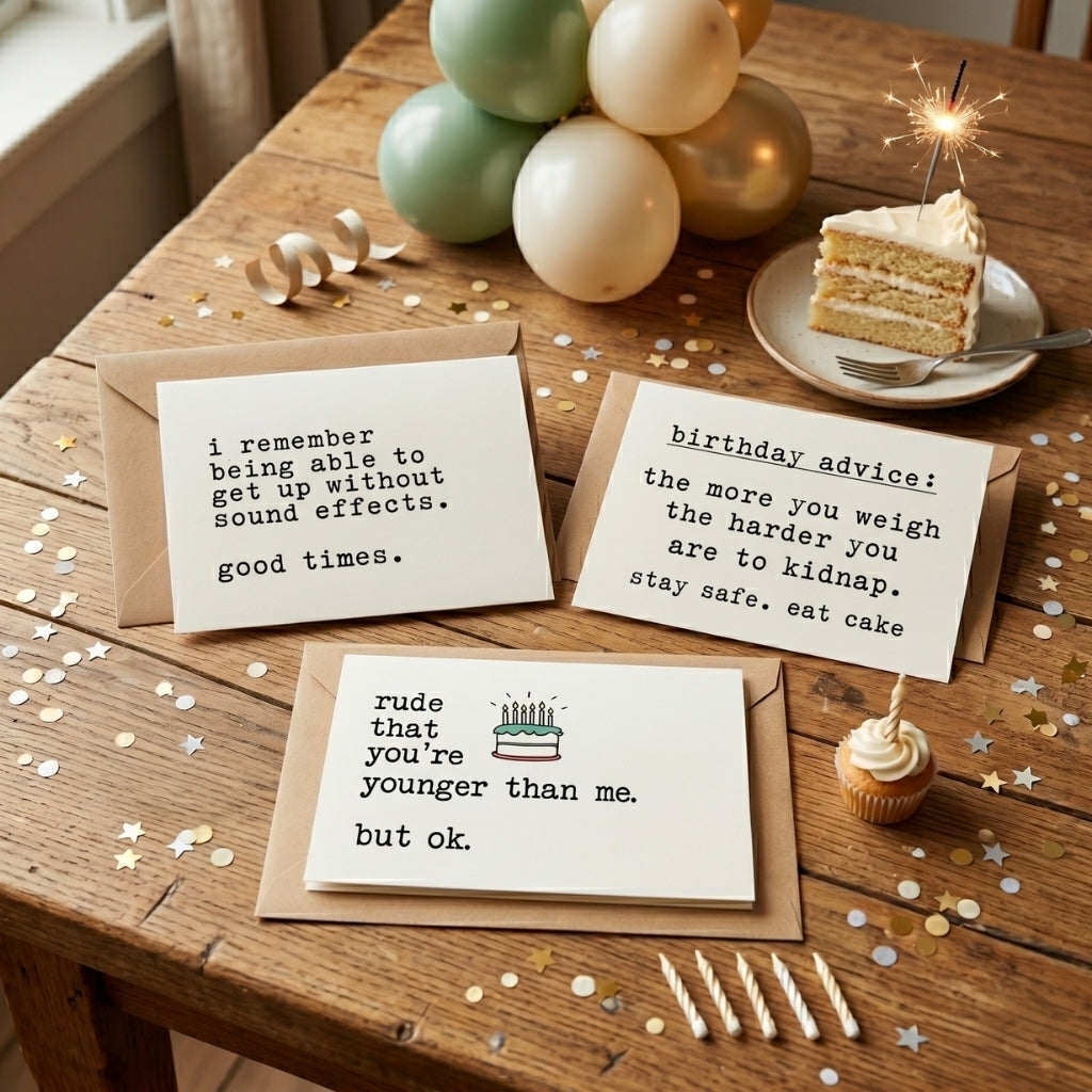 Funny Birthday 3-Pack | Greeting Card