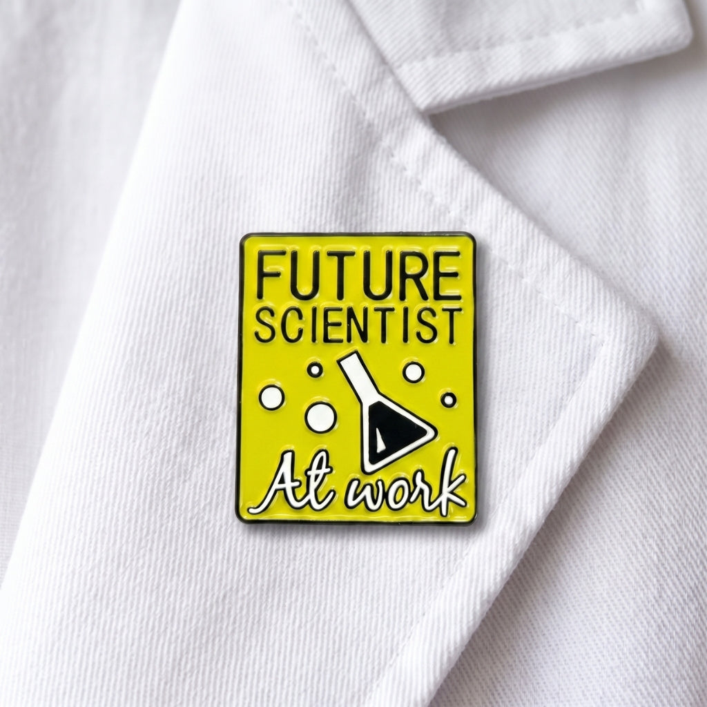 Future Scientist At Work | Collectible Pin