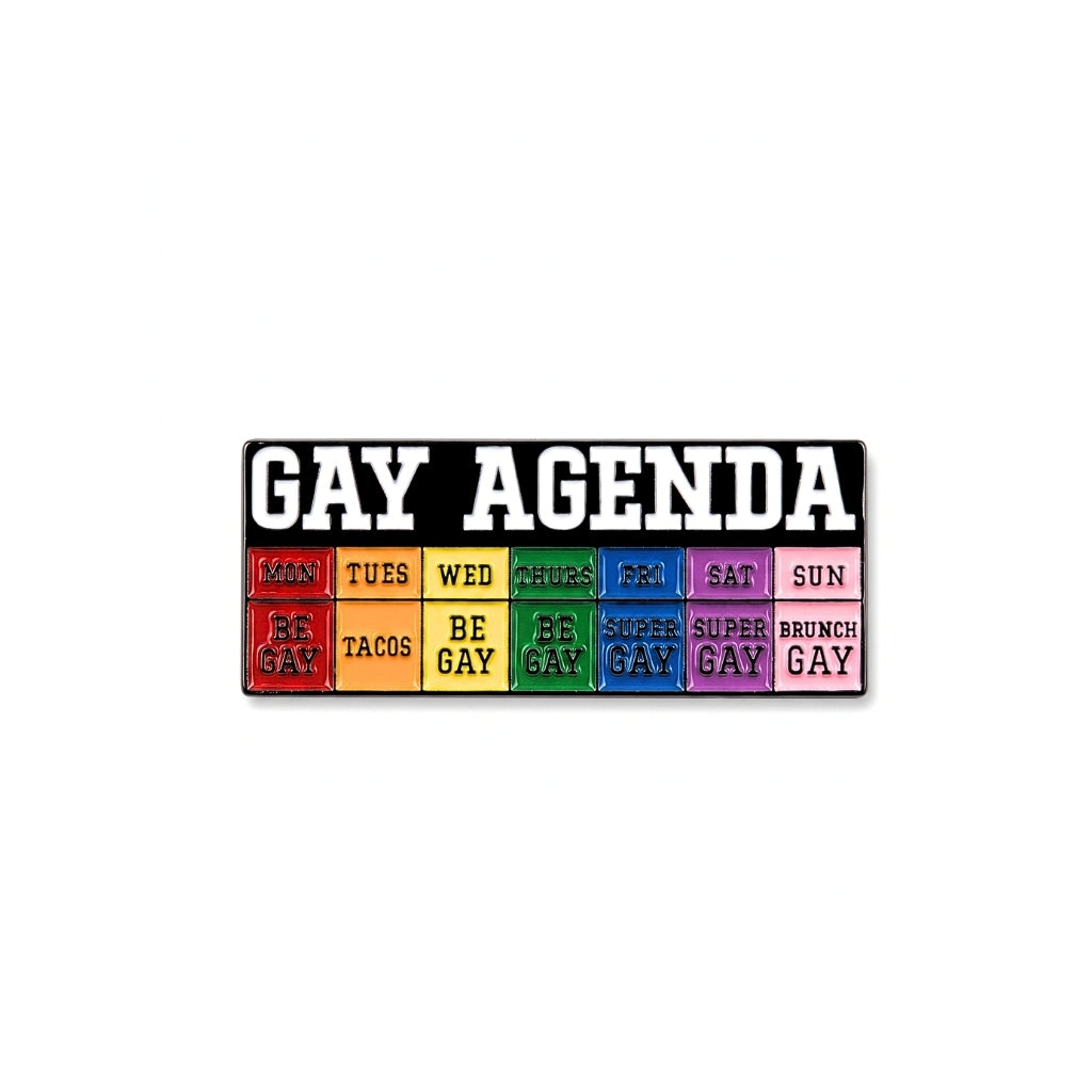Gay Agenda | Collectible Pin
