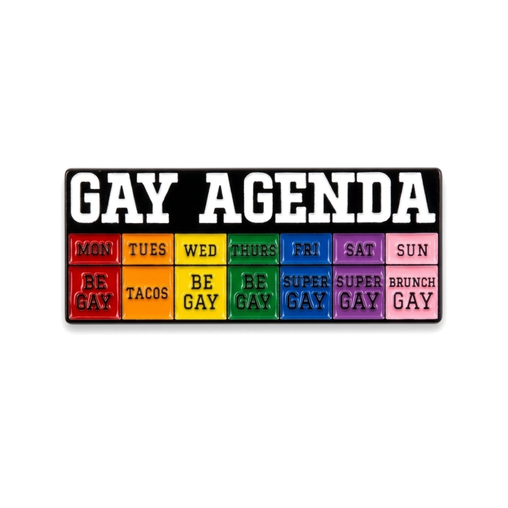 Gay Agenda | Collectible Pin