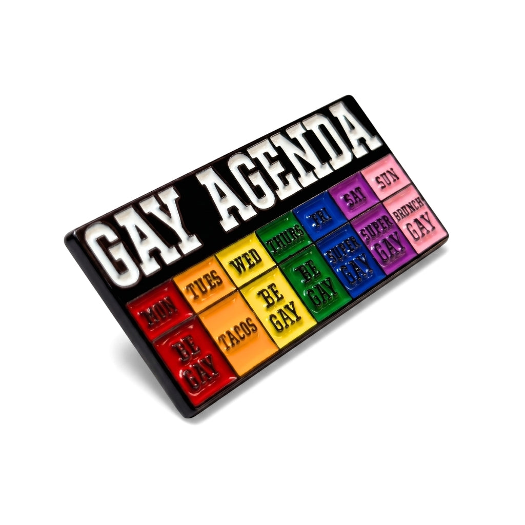 Gay Agenda | Collectible Pin