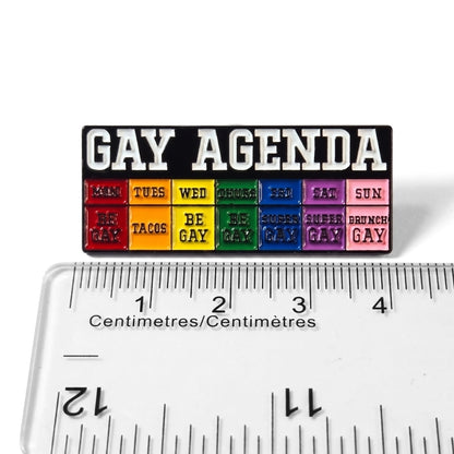 Gay Agenda | Collectible Pin
