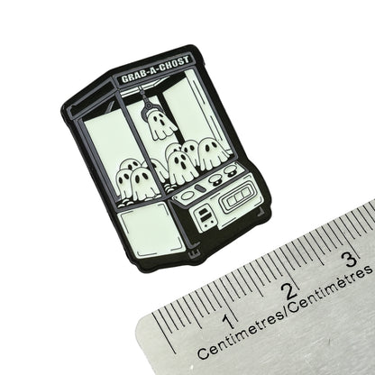 Grab-a-Ghost Claw Machine | Collectible Pin