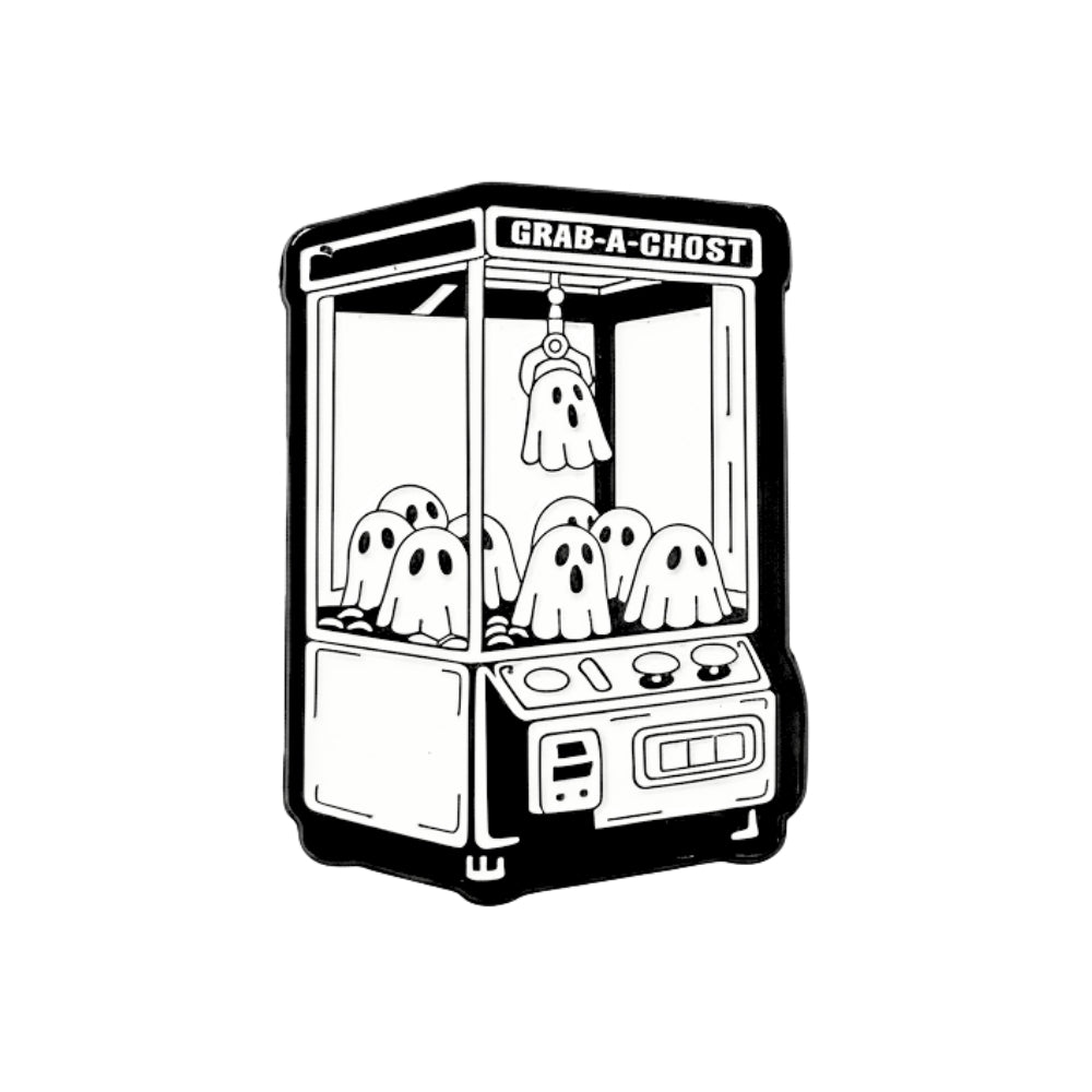 Grab-a-Ghost Claw Machine | Collectible Pin