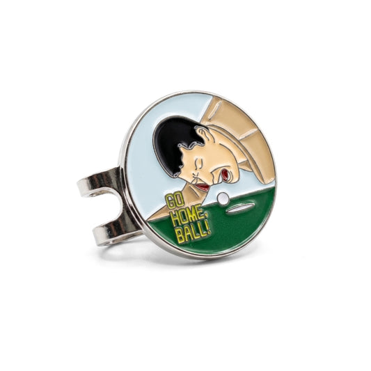 Go Home Ball! | Golf Ball Marker & Clip