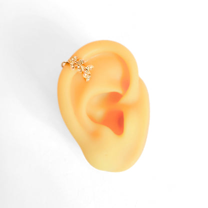 Gold Leaf Ear Cuff