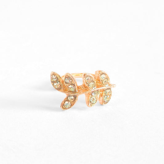 Gold Leaf Ear Cuff