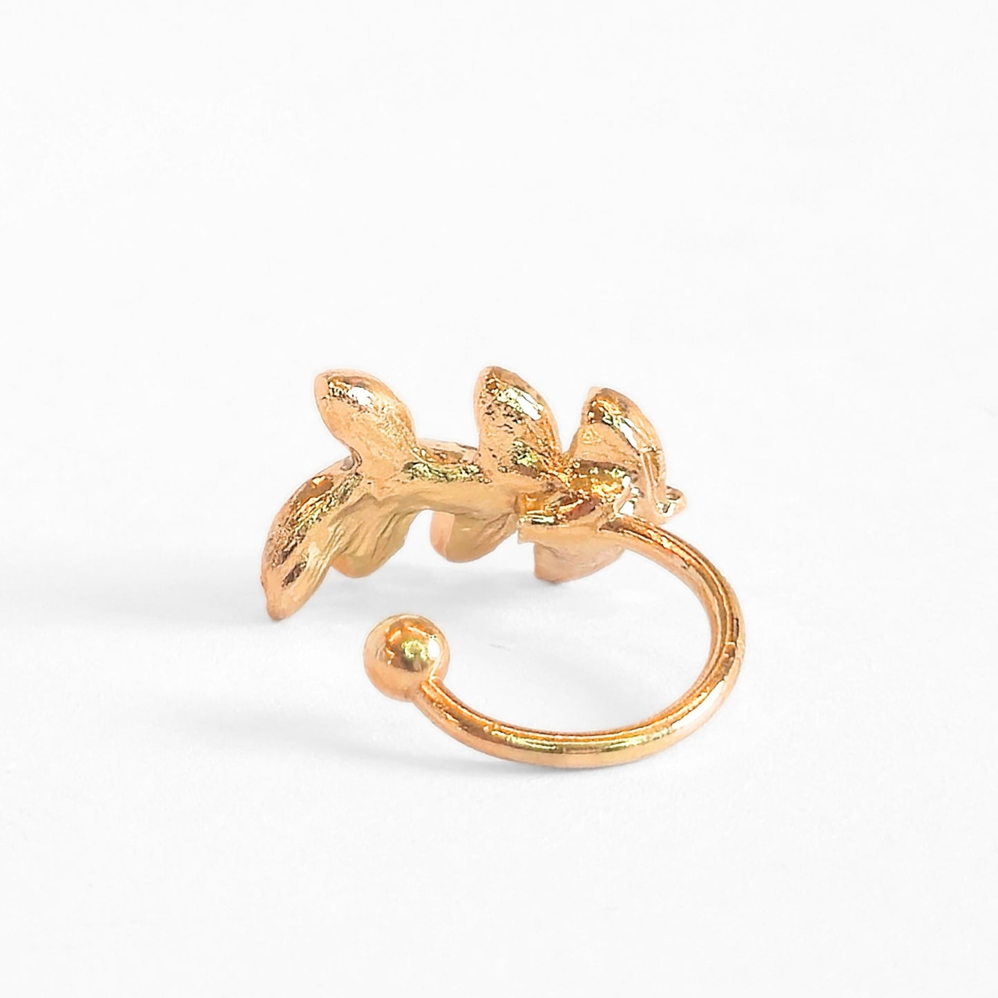 Gold Leaf Ear Cuff