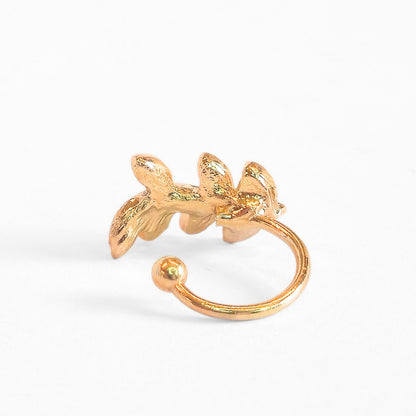 Gold Leaf Ear Cuff