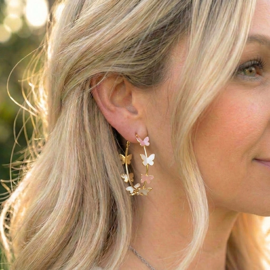 MODÈLE | Boucles d'oreilles