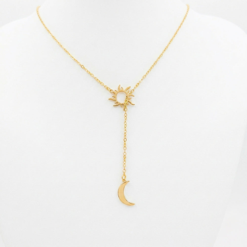 Golden Celestial Lariat | Necklace
