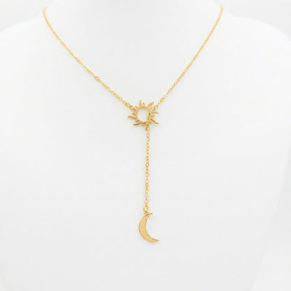 Golden Celestial Lariat | Necklace