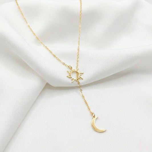 Golden Celestial Lariat | Necklace