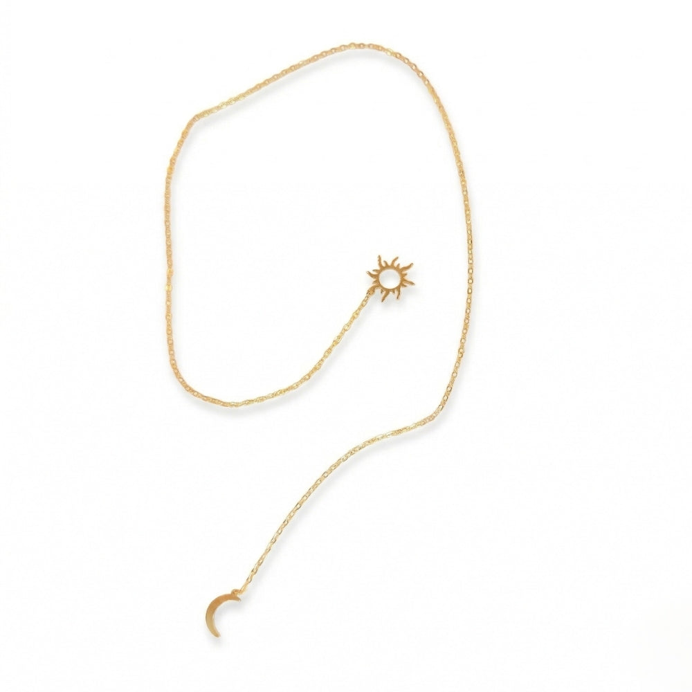 Golden Celestial Lariat | Necklace