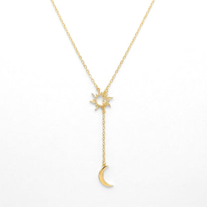 Golden Celestial Lariat | Necklace
