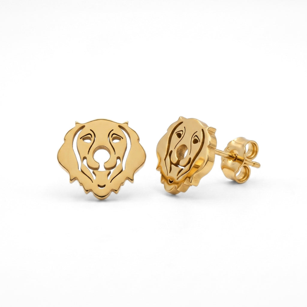 Golden Retriever Studs | Earrings