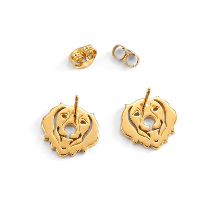 Golden Retriever Studs | Earrings