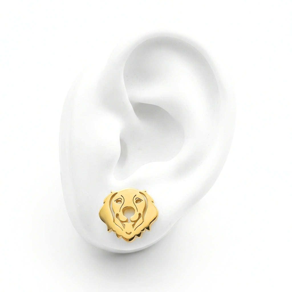 Golden Retriever Studs | Earrings