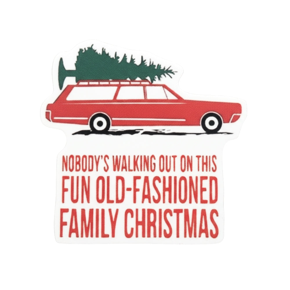 Fun Old Fashioned Family Christmas Vacation | Vinyl Sticker
