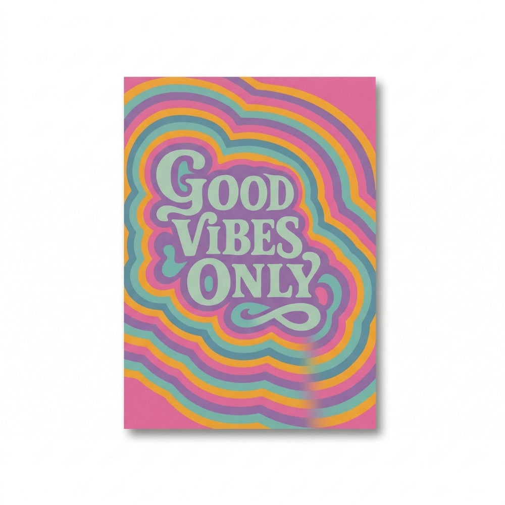 Good Vibes Only | Canvas Art Print