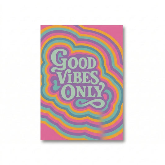Good Vibes Only | Canvas Art Print