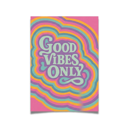 Good Vibes Only | Canvas Art Print