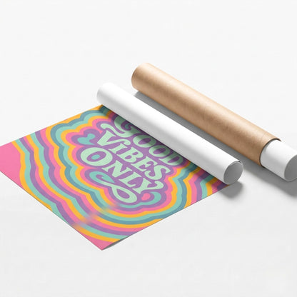 Good Vibes Only | Canvas Art Print