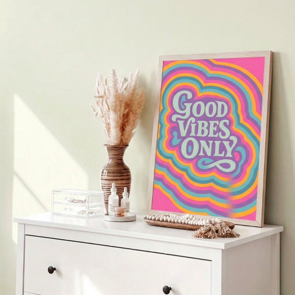 Good Vibes Only | Canvas Art Print