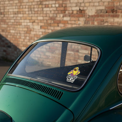 Grease Me Up Woman! | Vinyl Sticker