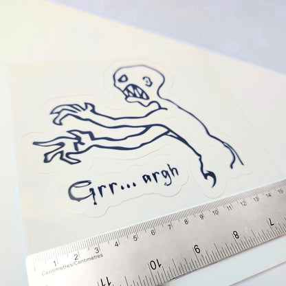 Grr... Argh | Vinyl Sticker