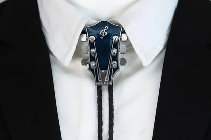 Guitar Headstock Bolo Tie | Necktie