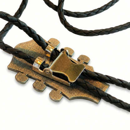 Guitar Headstock Bolo Tie | Necktie