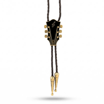 Guitar Headstock Bolo Tie | Necktie