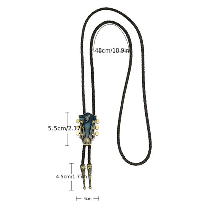 Guitar Headstock Bolo Tie | Necktie