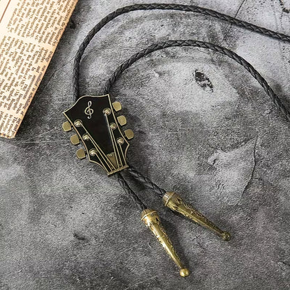 Guitar Headstock Bolo Tie | Necktie