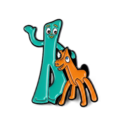 Gumby and His Pony Pal Pokey | Collectible Pin