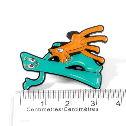 Gumby and His Pony Pal Pokey | Collectible Pin