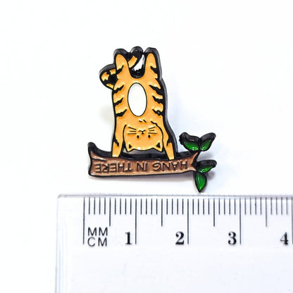 Hang In There Kitty | Collectible Pin
